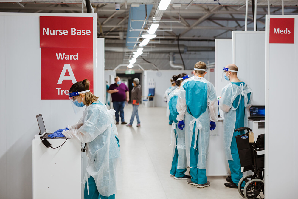 NHS Nightingale Jersey - Wayfinding Strategybed-labelling